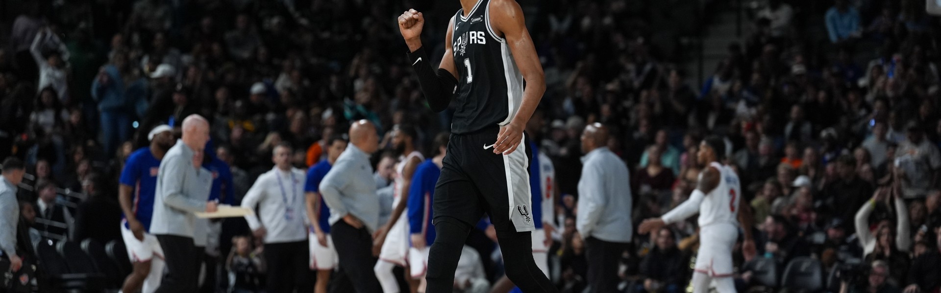 博鱼下载-米奇：文班出场时间得看他的恢复 会慢慢增加但短期不会打40分钟