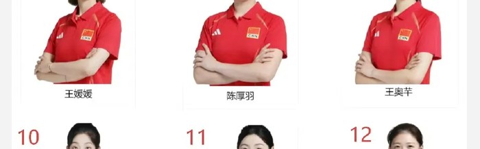 博鱼体育-中国女排新动态！球衣大换号，新人挑大梁，世联赛要全力练兵？|张籽萱|王奥芊|赵蕊蕊|李晨瑄|球迷_新浪新闻
